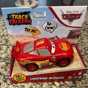 Cars Track Talkers Lightning McQueen Toy - Red